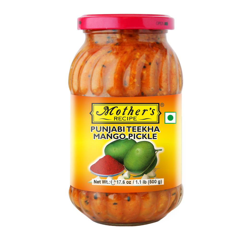 Mother'S Recipe Punjabi Teekha Mango Pickle 500 g