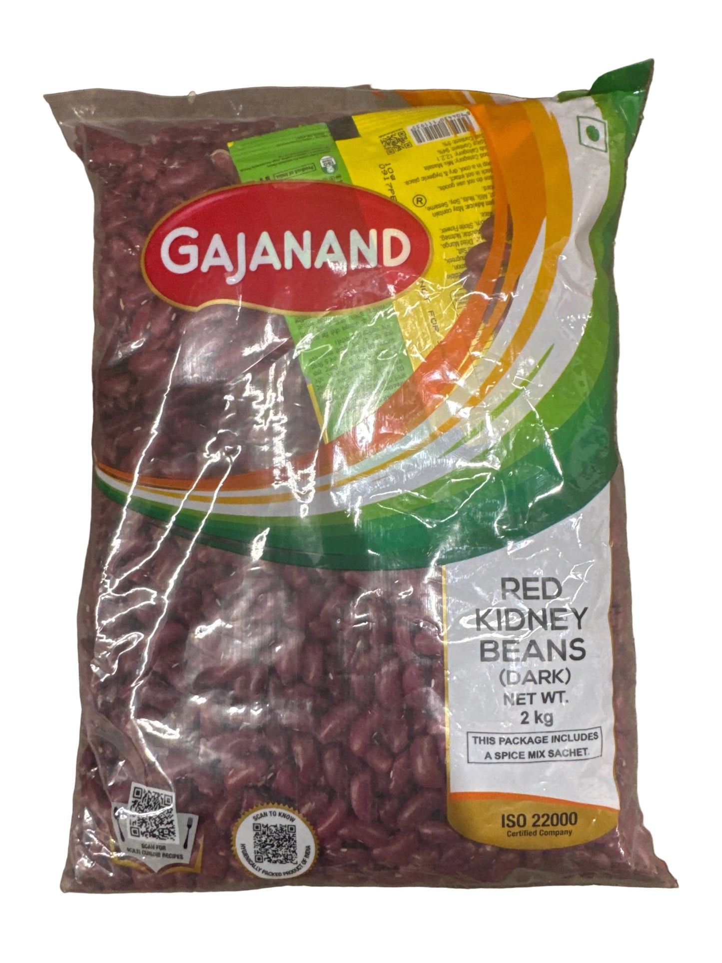 Gajanand Kidney Bean Dark 2kg