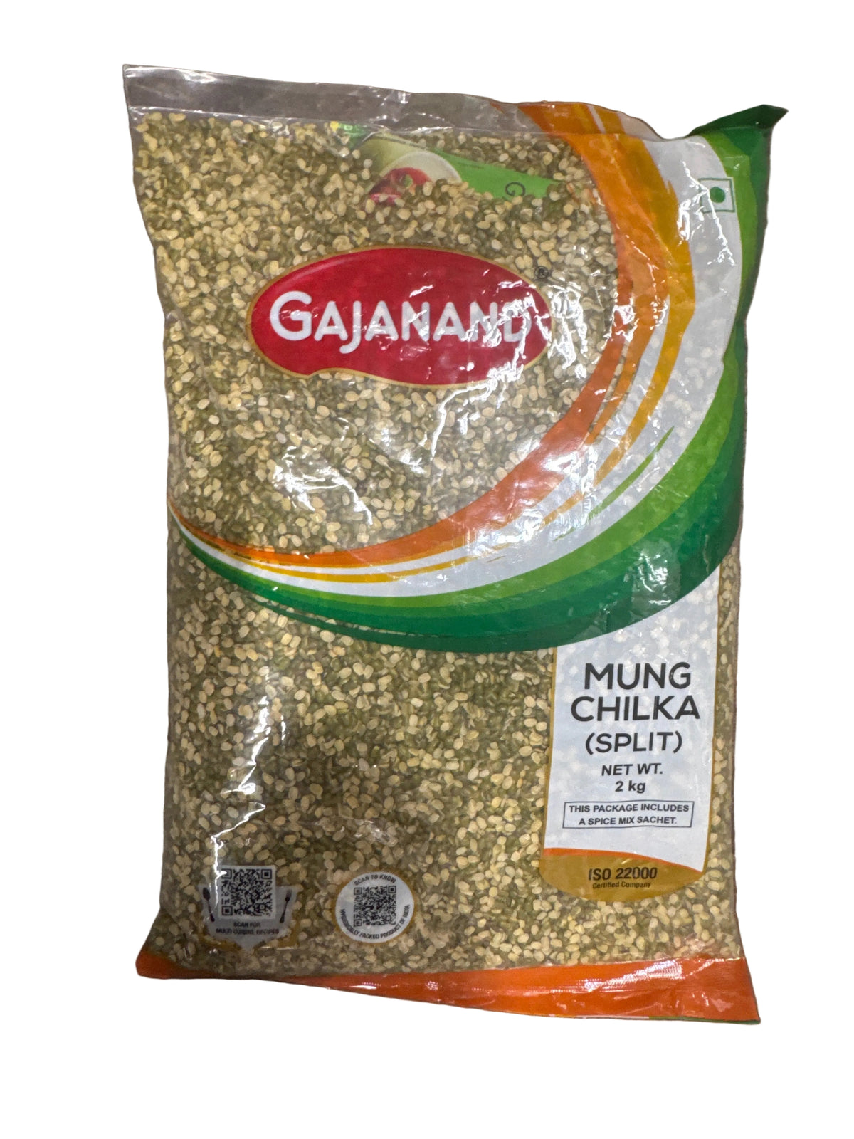 Gajanand Mung Dal Split Chilka 2kg