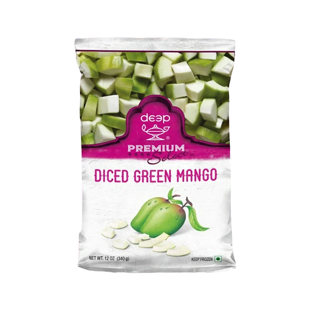 Deep Diced Green Mango 340 g