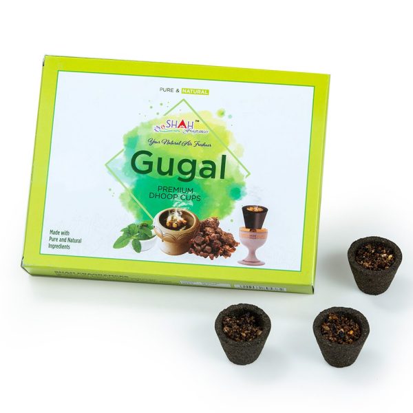 Shah Gugal Premium Dhoop Cups 12pcs available online from India in Sydney
