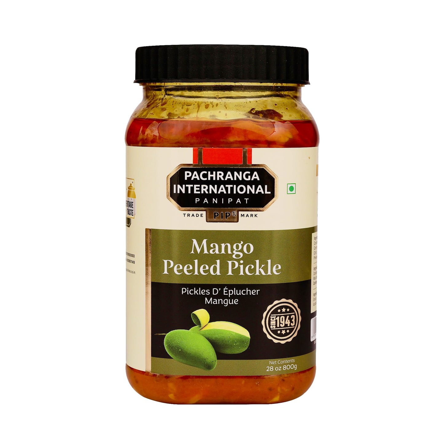 Pachranga Mango Peeled Pickle 800g