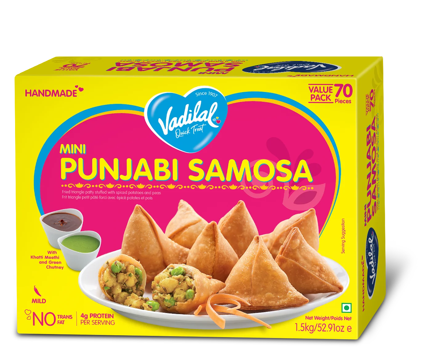 Vadilal Punjabi Somasa 70g