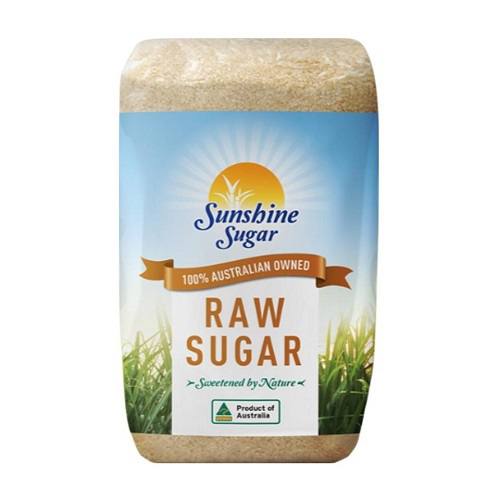 Sunshine Raw Sugar 3kg pack