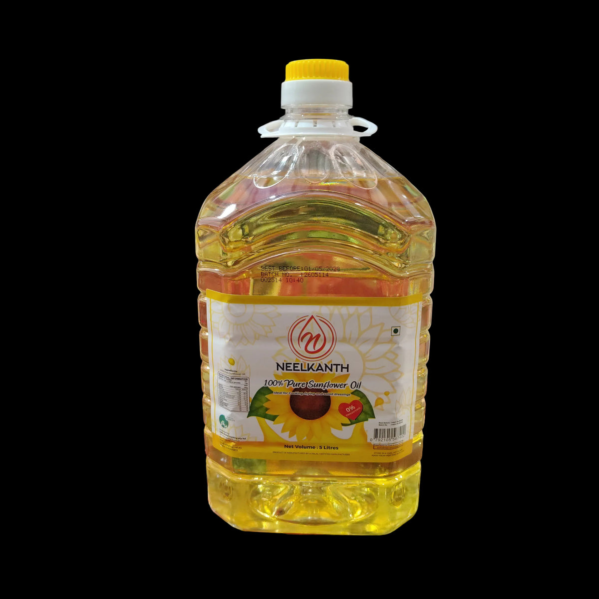 Neelkanth 100% Pure Sunflower Oil 5 Ltr