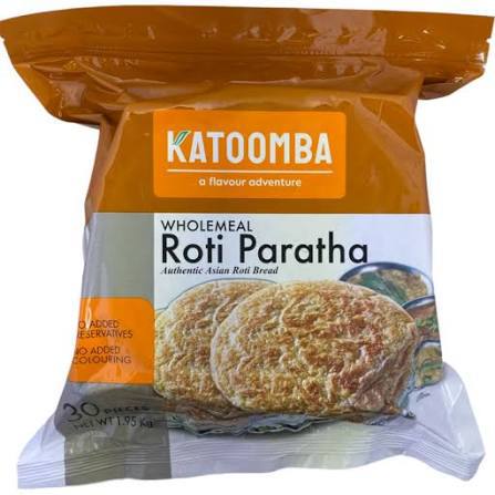 KATOOMBA Wholemeal ROTI PARATHA 30pcs