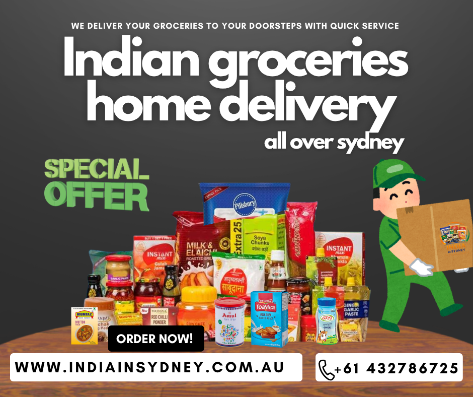 Indian Grocery Home Delivery Service in Sydney