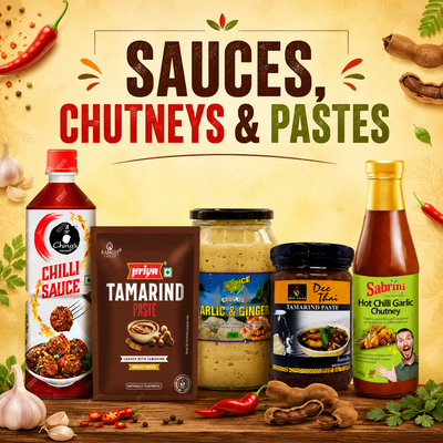 Sauces, Chutneys & Pastes