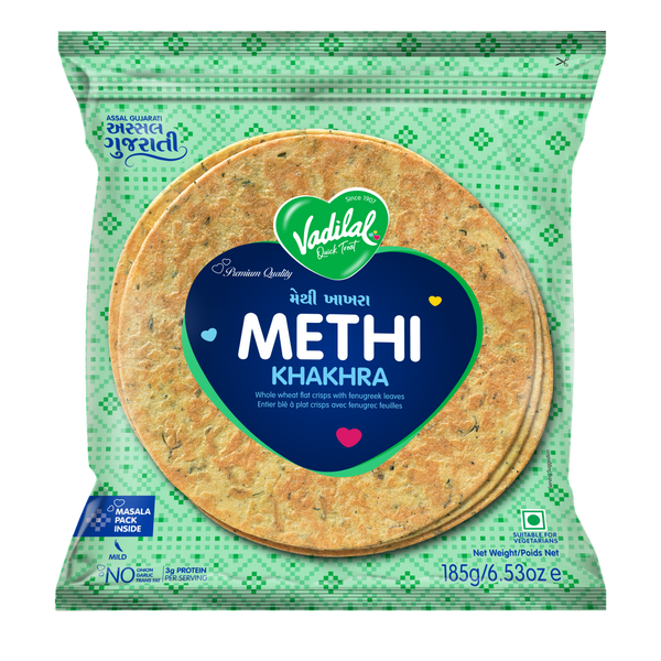 Vadilal Achari Methi Khakhra 180 g