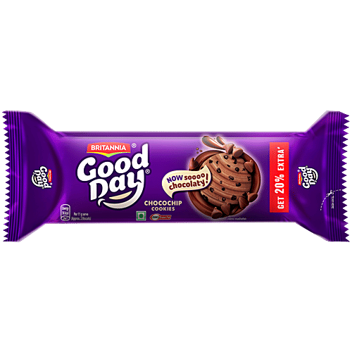 Britannia Gd: Chocochip Cookies 120 g