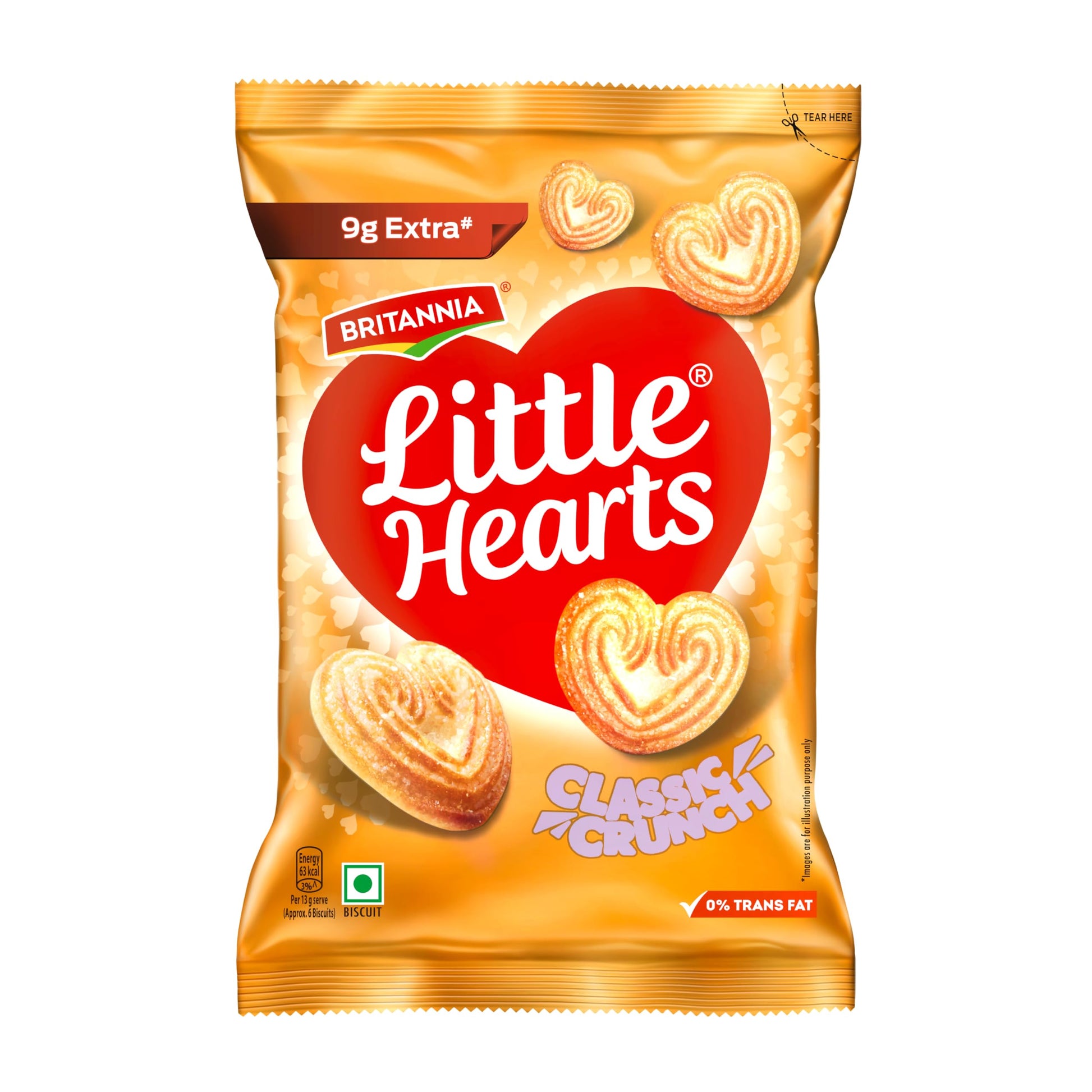 Britannia Little Hearts 75 g