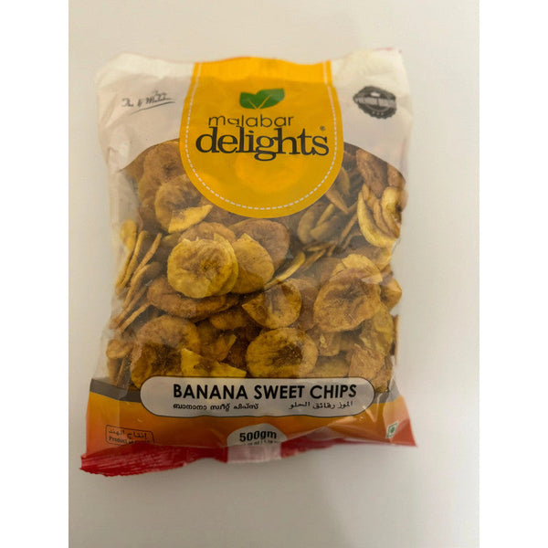 Malabar Delight Banana Sweetened Chips 150 g