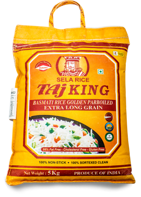 Taj King Parboiled Basmati Rice 5 kg