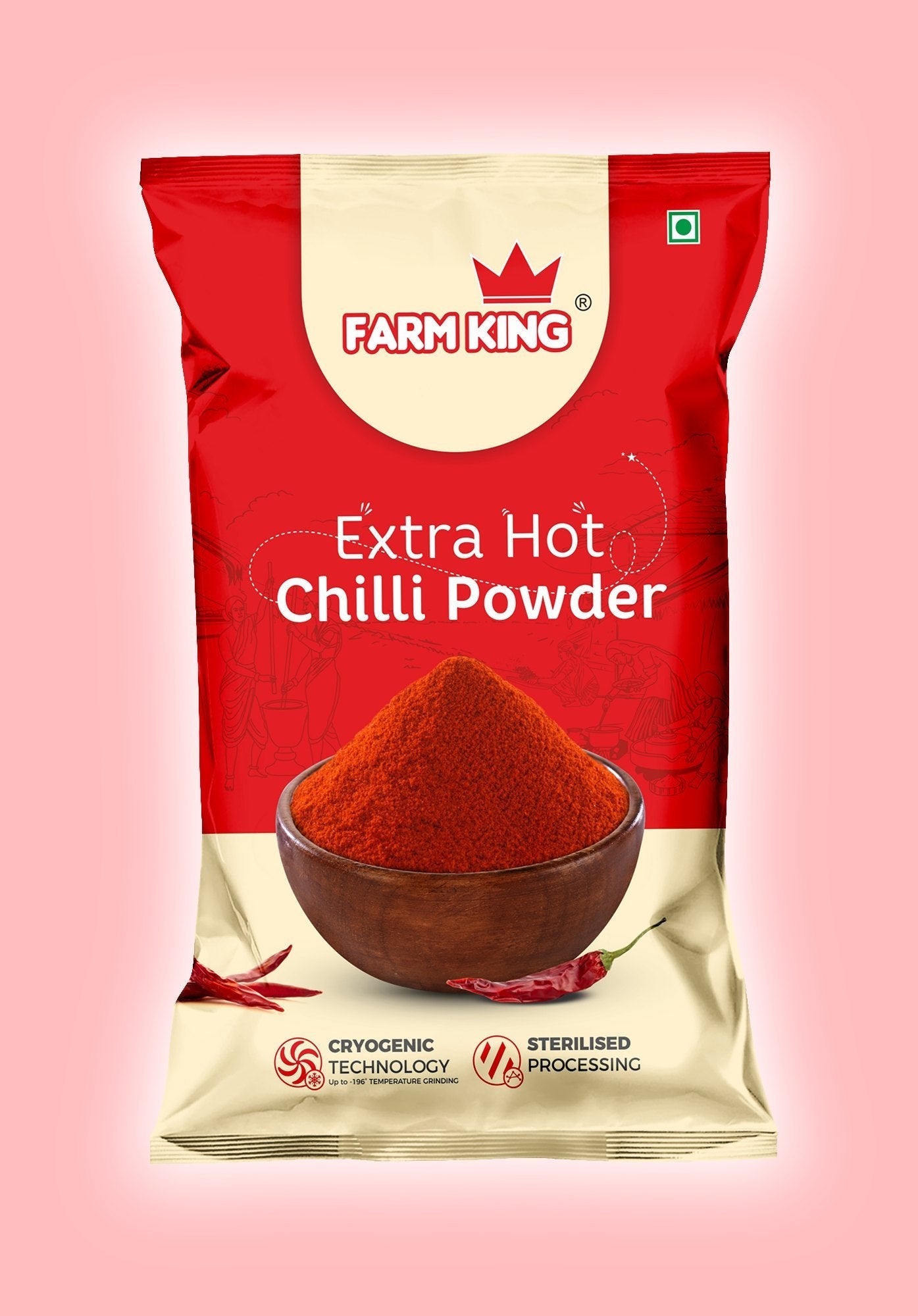 Aithra Chilli Powder Ex-Hot 1 kg