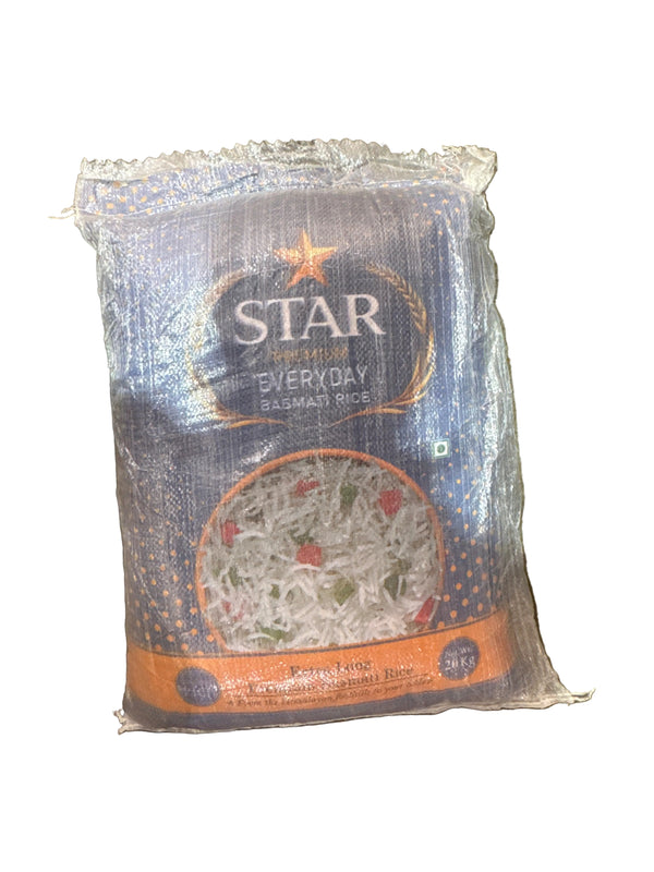Star Premium Everyday Basmati Rice 20kg