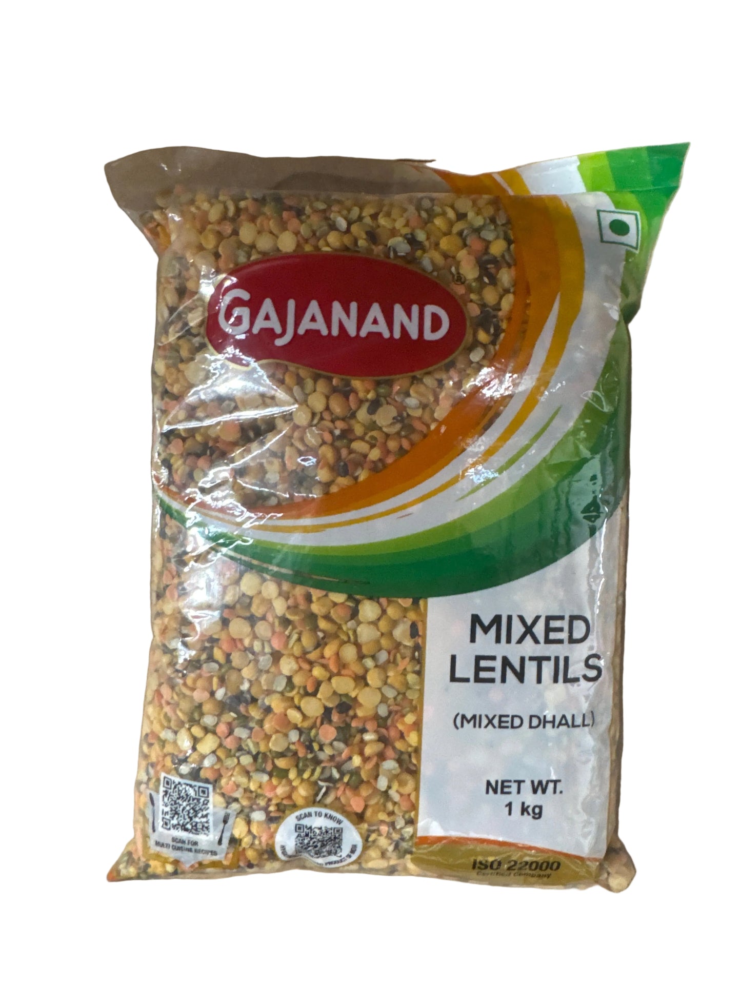 Gajanand Mixed Lentils 1kg