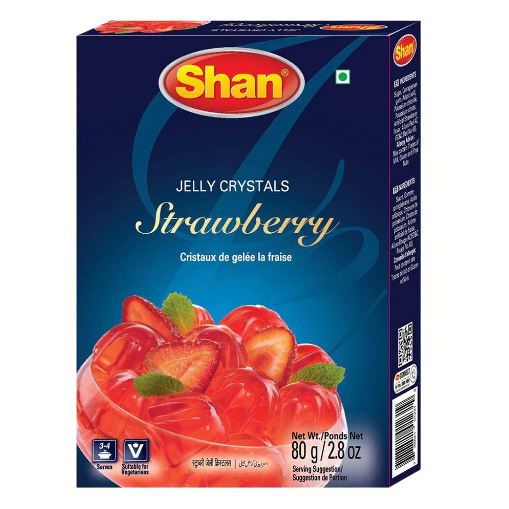 Shan Jelly Crystals – Strawberry (80g)