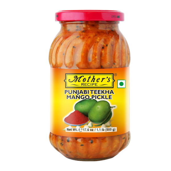 Mother'S Recipe Punjabi Teekha Mango Pickle 500 g