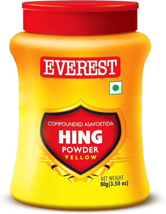 Everest Compounded Asafoetida Hing Powder Yellow 50 g