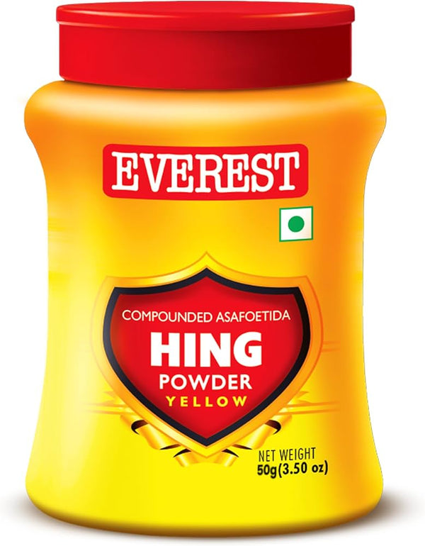 Everest Compounded Asafoetida Hing Powder Yellow 50 g