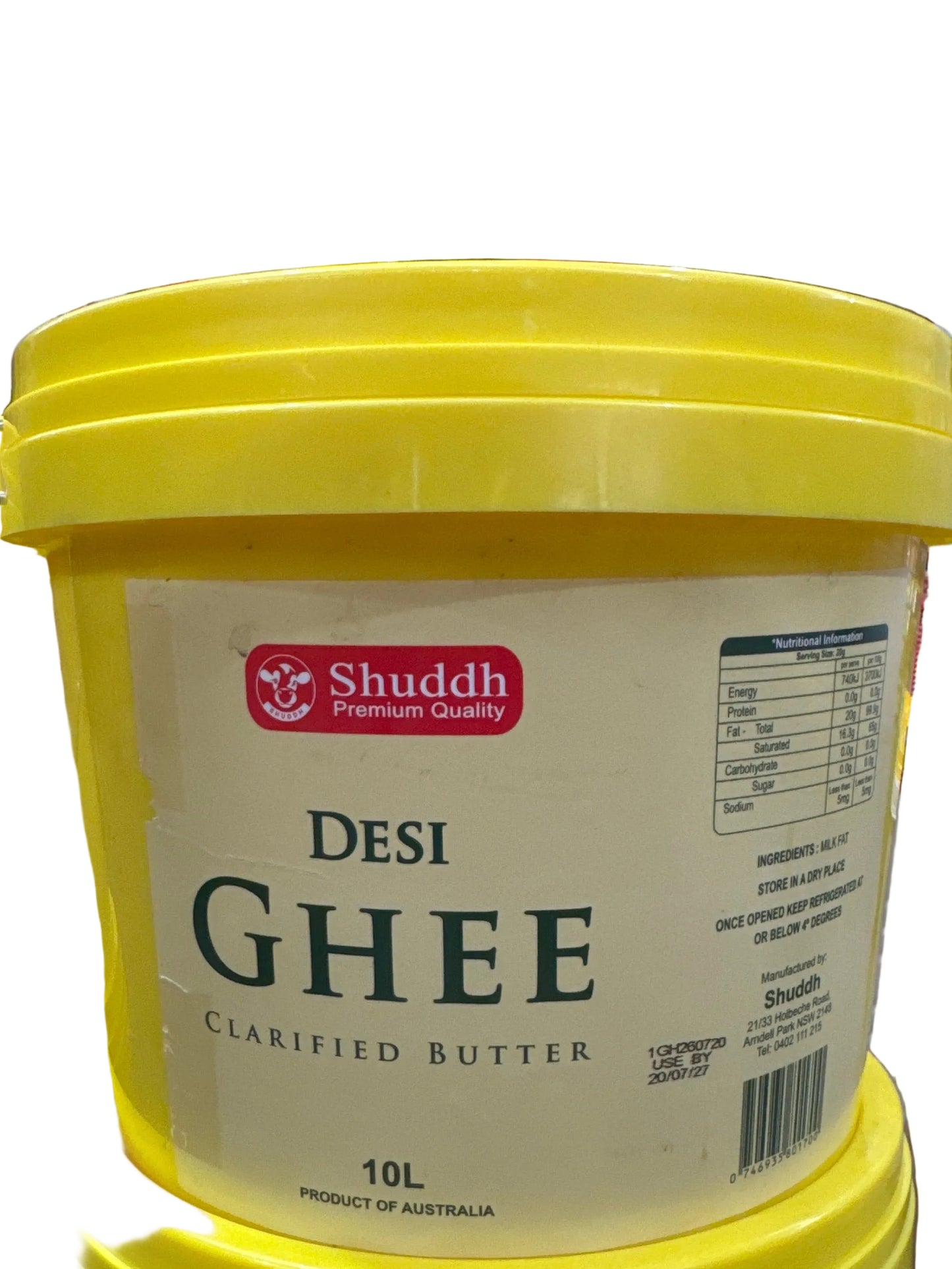 Suddh Desi Ghee 10ltr
