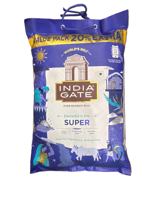 India Gate Super Basmati Rice 5kg