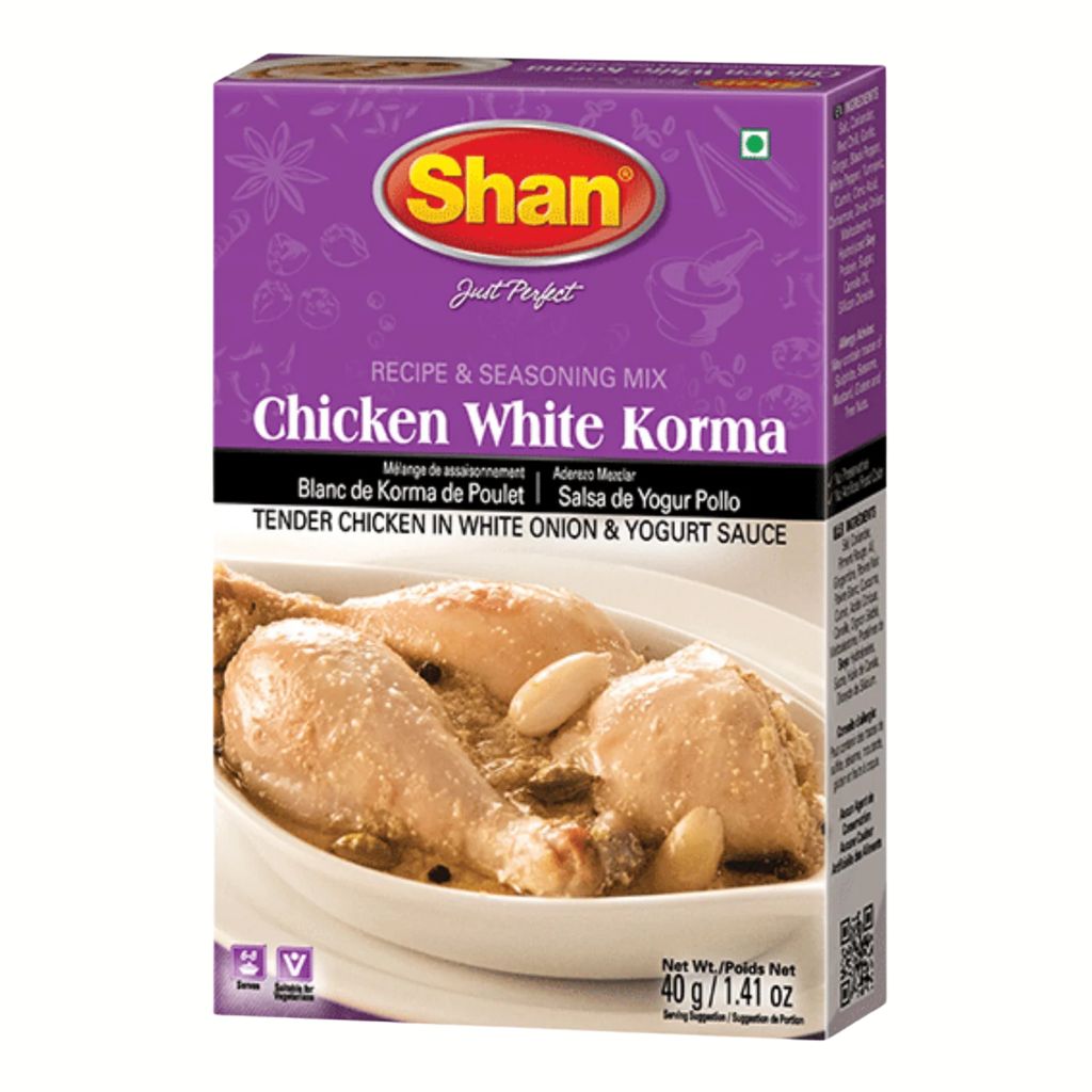 Shan R&S Mix – Chicken White Korma (40g)
