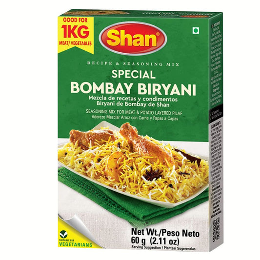 Shan R&S Mix – Bombay Biryani (60g)