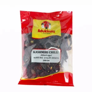 Adukkala Kashmiri Chilli Whole 200 g