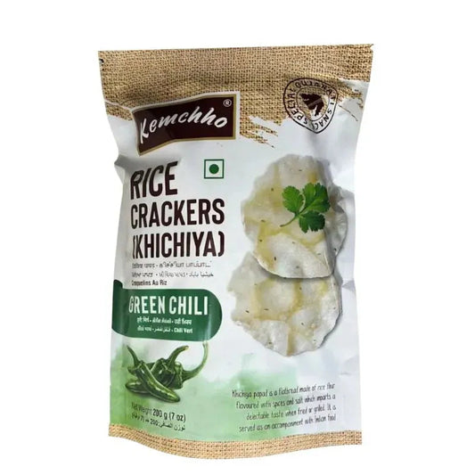 Kemchho Green Chilli Hot 308 g