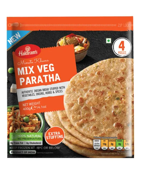 Haldirams Mix Veg Paratha 1.6 kg