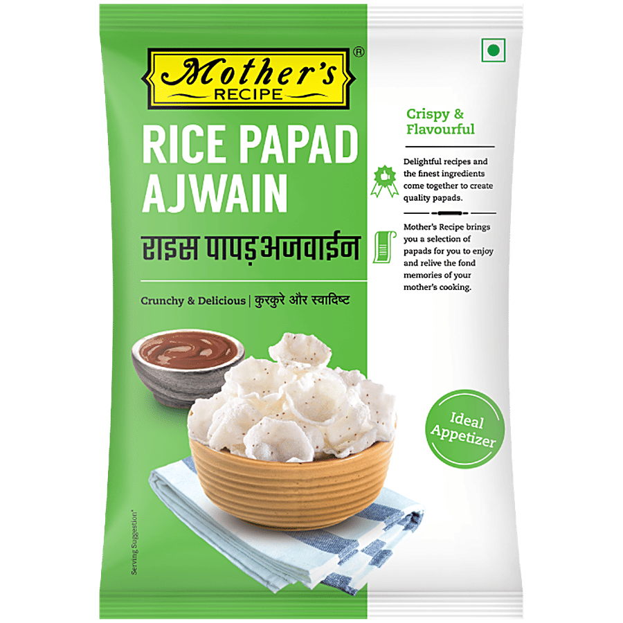 Mother Rice Ajwain Papad 75 g