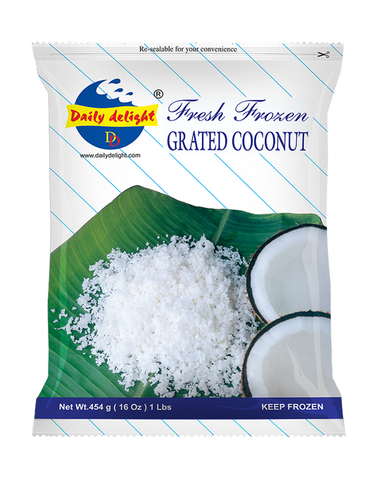 Daily Delight Grated Coconut 454 g