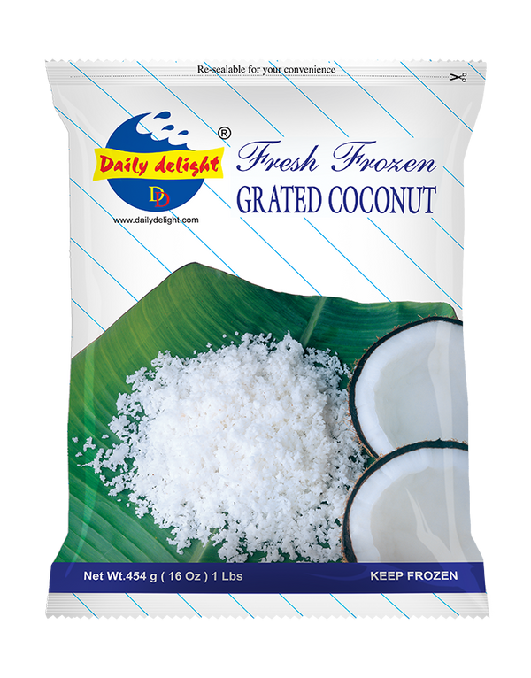 Daily Delight Grated Coconut 454 g