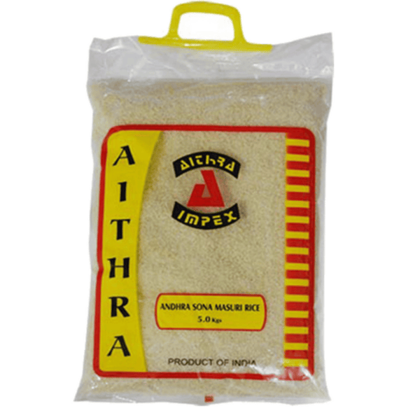 Aithra Andhra Sona Masoori Rice 5 kg