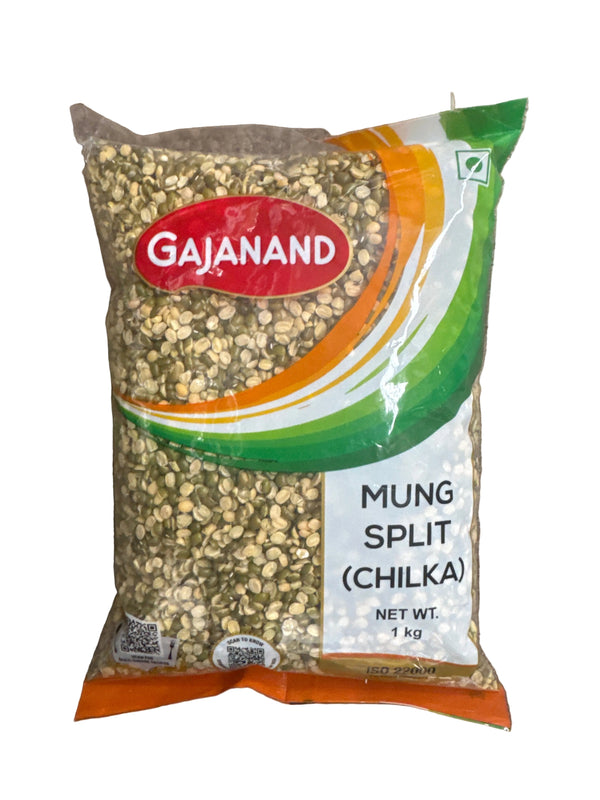 Gajanand Mung Dal Split Chilka 1kg