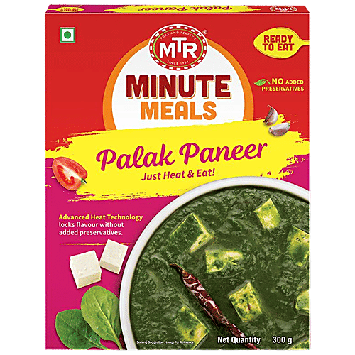 MTR RTE Palak Panner 300 g