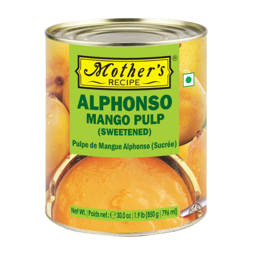 Mother'S Recipe Alphonso Mango Pulp 850 g