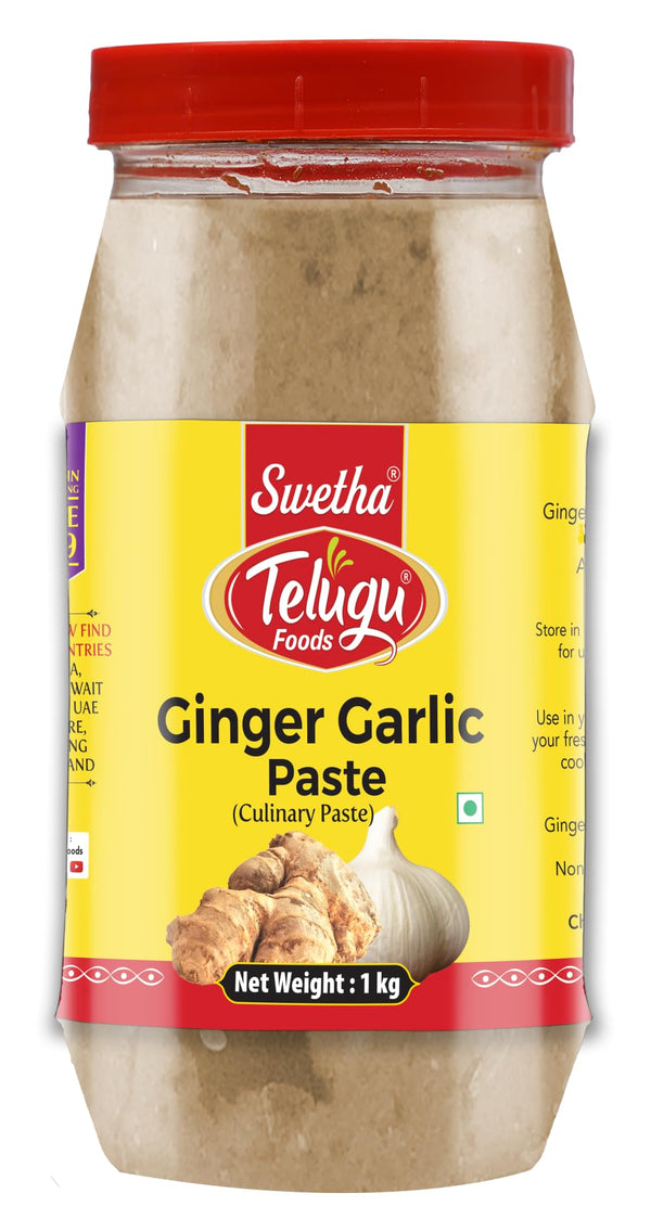 Telugu Foods Ginger Garlic Paste 1 kg