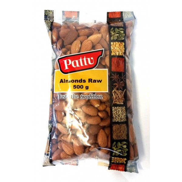 Pattu Almonds Raw 1 kg