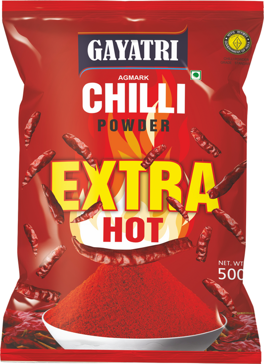 Aithra Chilli Powder Extra Hot 500 g