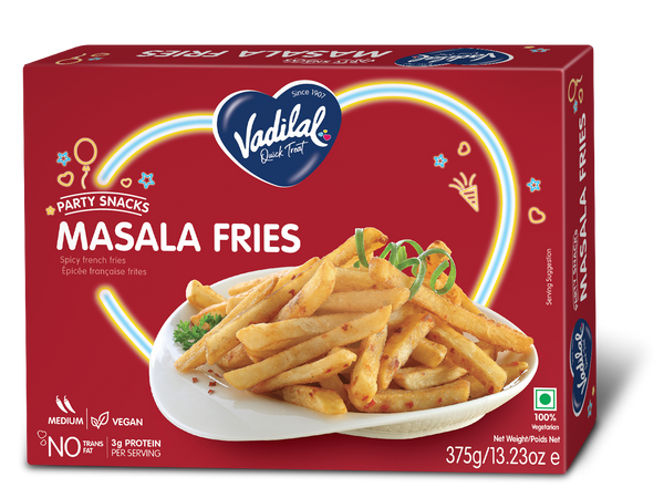Vadilal Masala Fries 375 g