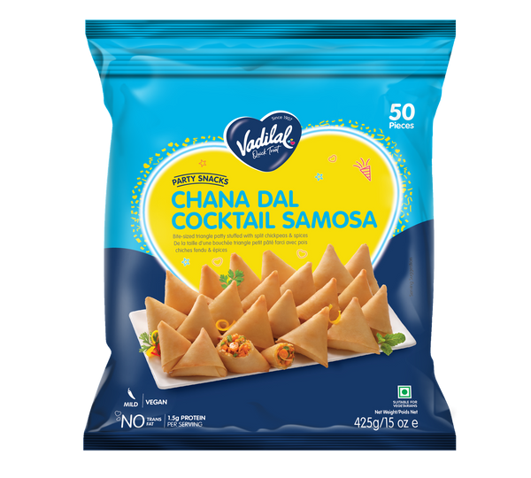 Vadilal Chana Dal Cocktail Samosa 425 g