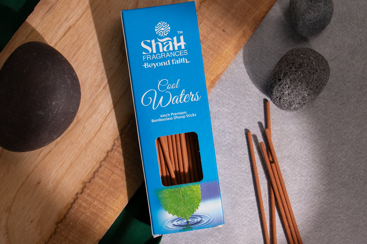 Shah Cool Waters Premium Incense Sticks available online from India in Sydney