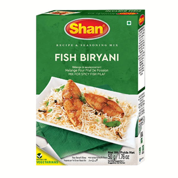 Shan R&S Mix – Fish Biryani (50g)