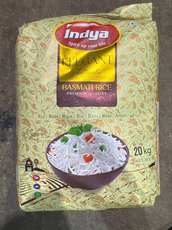 Indya Elegant Basmati Rice 20kg