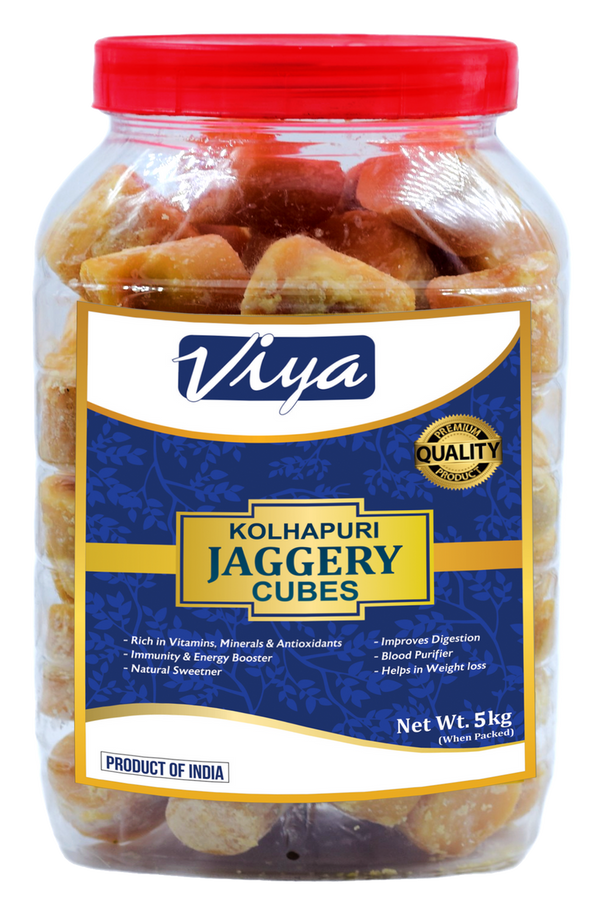 Viya Kolhapuri Jaggery Cubes 1 kg