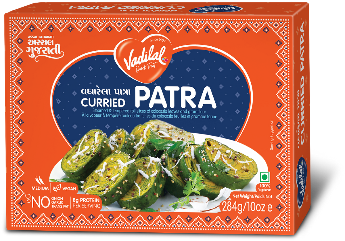 Vadilal Curried Patra Slices 312 g
