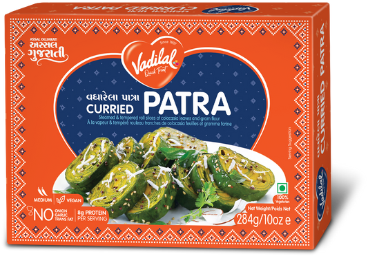 Vadilal Curried Patra Slices 312 g