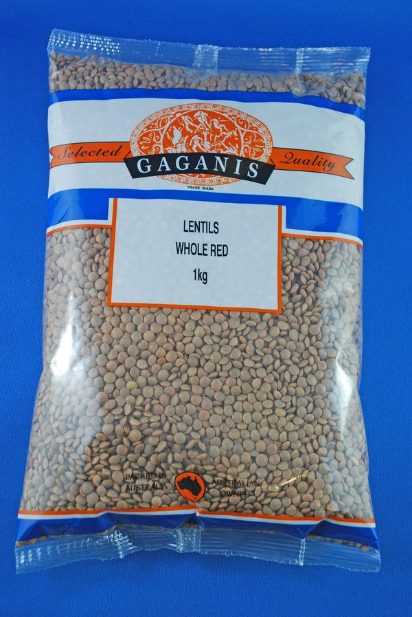 Gajanand Red Lentils Whole 1 kg